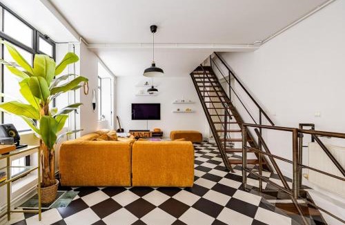 Hopital Saint-Louis Apartment | Beautiful Loft#Canal St-Martin#2bedrooms