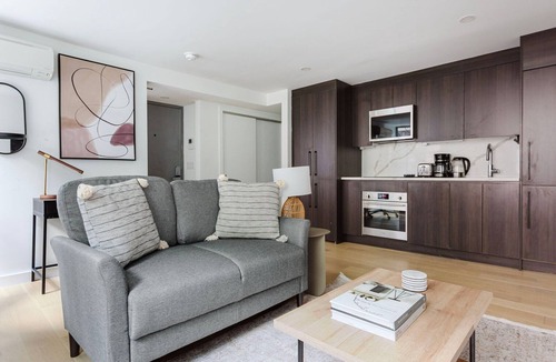 SoHo Apartment | Beautiful Soho 1BR w/In-Unit Laundry, nr Film Center, by Blueground