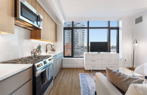 Bath Beach Apartment | Brooklyn Serenity: Luxe Comfort with Top Amenities