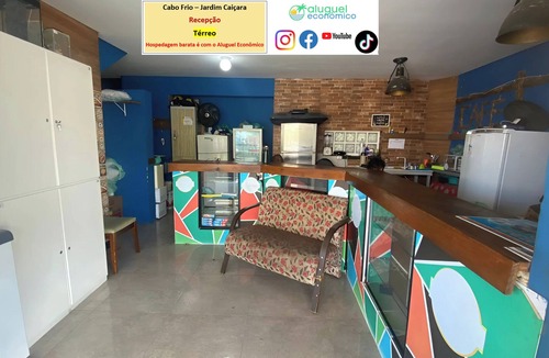 Braga House | Cabo Frio - Suite 04 - Jardim Caiçara - Economical Rent