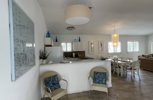 Alice Town Condo | Casa Azul welcomes you to a stunning ocean view condo steps away from the beach