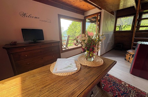 Trarego Viggiona Ski Chalet | Chalet on the heights of Lake Maggiore with private beach