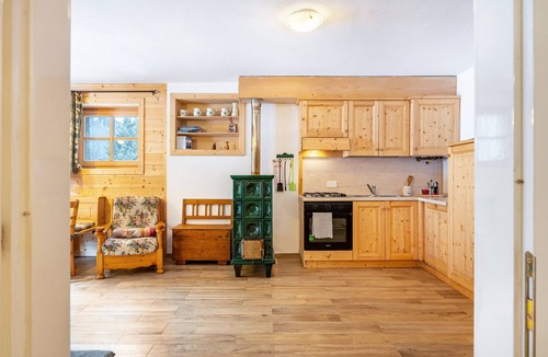 Rabbi Apartment | Chalet Panorama Rabbi with Mountain Views in Val di Rabbi