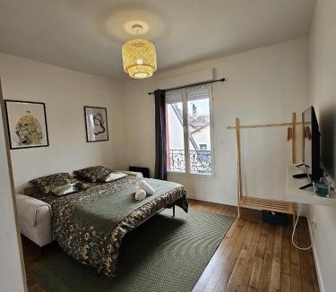 Pierrefitte-sur-Seine House | Chambre verte proche de stade de France