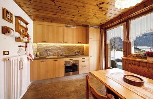 Vigo di Fassa Apartment | Charming Apartment “Majon d’Aisciuda Marmolada” with Mountain View