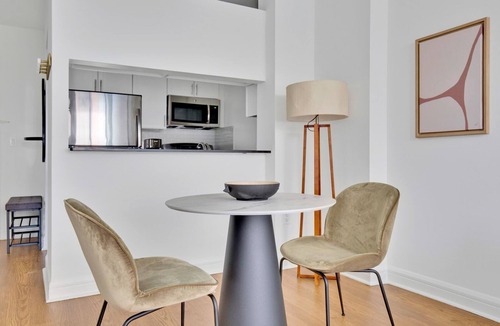 Lincoln Square Apartment | Charming UWS 1BR w/Gym & Doorman, walk to Julliard, by Blueground