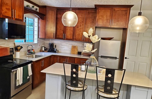 Molynes Gardens Apartment | Chic 1-Bedroom Apartment in Kingston with AC, WiFi, and pool