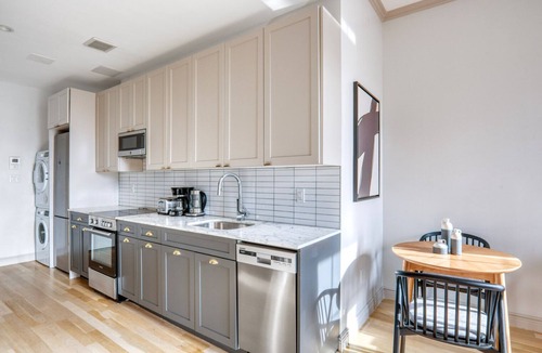 Alphabet City Apartment | Classic East Village 2BR w/W/D, Gym & Elevator, nr cafes, by Blueground