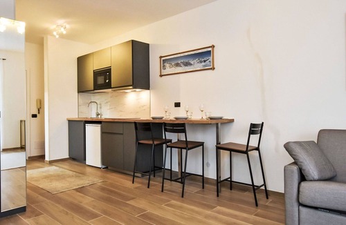 Bormio Apartment | Cosy apartment for 3 guests with TV, terrace and pets allowed