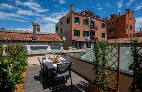 Cannaregio Apartment | Designer Loft with Panoramic Terrace in Historic Cannaregio