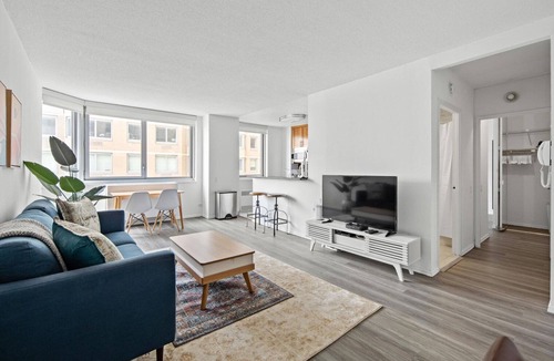 Kips Bay Apartment | Divine Midtown East 1BR w/Gym, nr East River Esplanade, by Blueground