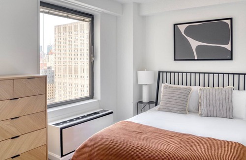 Peter Cooper Village Apartment | Dreamy Kips Bay 2BR w/ W/D, Doorman & Roof, nr Bellevue, by Blueground