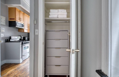 Greenwich Village Apartment | Dreamy West Village 1BR w/Terrace & W/D, nr Dining, by Blueground