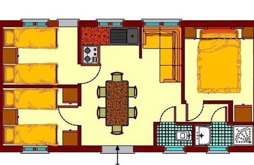 Rosolina Mare House | Feriendorf Michelangelo - Mobilehome (2655)