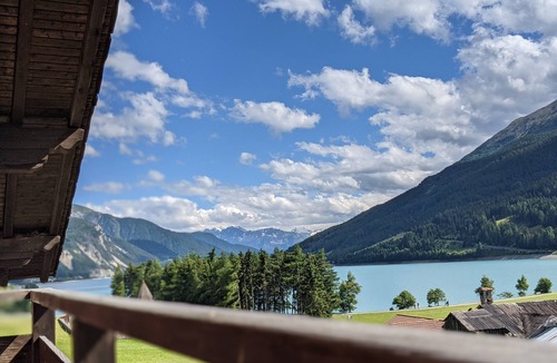 Resia Apartment | Holiday Apartment 'Appartements Egart 2' with Lake View, Balcony and Wi-Fi