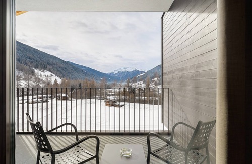 Sarentino Apartment | Hotel Murrer Double Room 305 with Mountain View, Spa and Wellness Area