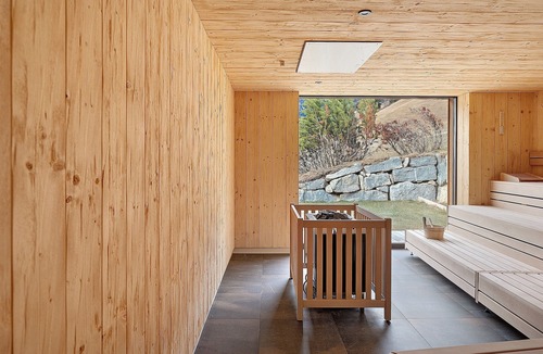 Sarentino Apartment | Hotel Murrer Junior Suite 109 with Mountain View, Spa, and Wellness Area
