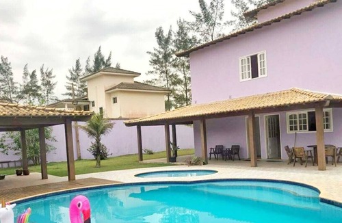 Tamoios House | House in front of the beach - Unamar / Cabo Frio