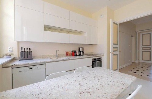 Quartier de la Monnaie Apartment | INDULGE IN THE EPITOME OF PARISIAN LUXURY AT THIS EXQUISITE SPAICE-SAINT GERMAIN