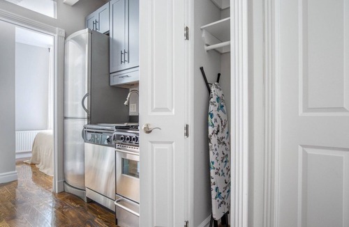 Bowery Apartment | Inviting East Village 2BR w/Balcony & W/D, nr Subway, by Blueground