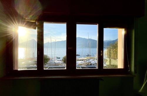 Brenzone sul Garda Apartment | Large and bright apartment, parking and terrace overlooking the lake