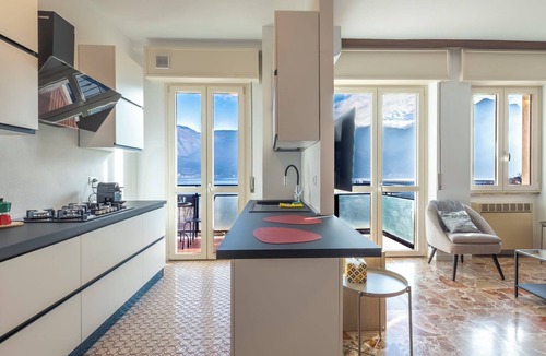 Lovere Apartment | Lovere Balcony View by Interhome