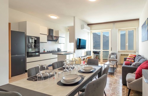 Lovere Apartment | Lovere Balcony View by Interhome