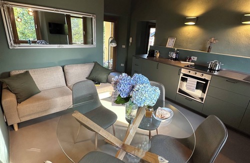 Borgosesia Apartment | LoVi House, App. Olive. Accommodation surrounded by greenery perfect for a family.