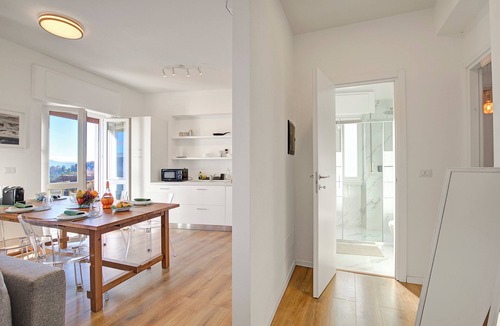 Levo Apartment | Luce - Lake View Balcony Flat in Stresa Hill, Stresa, Italy