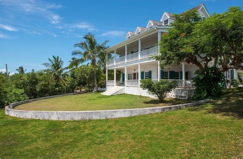Governor's Harbour House | Luxuriously Restored Historic Hilltop Estate with Harbor & Ocean views
