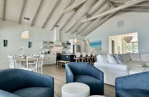 Tar Bay House | Luxury beachfront home, Heated private pool, Five King suites w/ensuite baths!