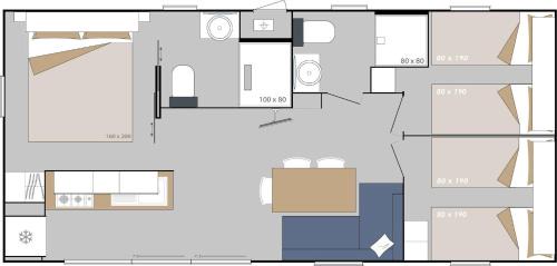 Manerba del Garda Resort | Mobilehome in Pieve Vecchia - Gardasee 22045