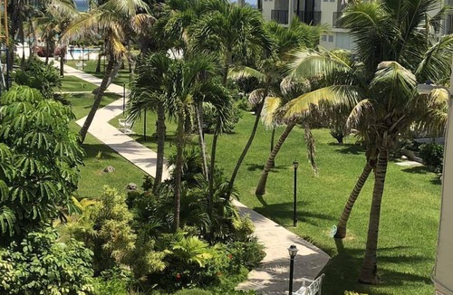 Williams Town Condo | Modern Two Bedroom with Spacious Living room on a Private Beach