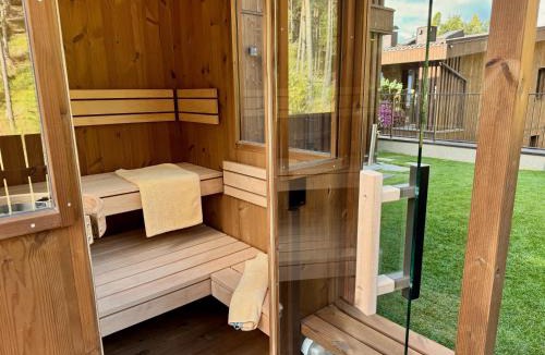 Perca Apartment | Monte Sole Suite - mit Sauna & Garten