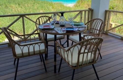 Treasure Cay Villa | NEW - BEACH FRONT RAISED VILLA-VIEWS FROM EVERY ROOM & WHOLE HOUSE GENERATOR!