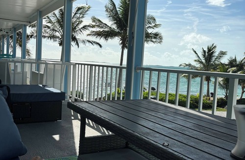 George Town House | Newly renovated Oceanfront Townhouse with Stunning Views & Private Beach Access