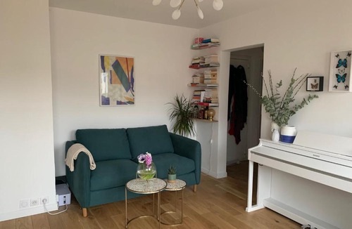 Quartier de la Goutte-d'Or Apartment | Nice flat near Sacré Coeur with TERRACE