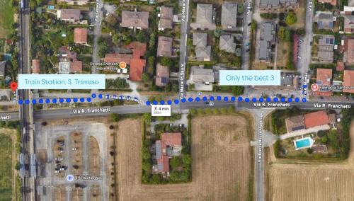 San Trovaso Apartment | OTB Italia 3 - Ampio appartamento tra Venezia e Treviso con 3 camere e terrazze panoramiche