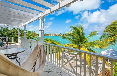George Town Villa | Point of View: Oceanfront 4bd 4.5ba Luxury Villa w Dock in February Point, Exuma