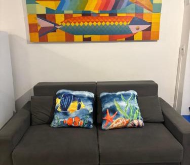 Ferradurinha Apartment | Praia de Geribá a pé - loft no corredor de acesso a praia