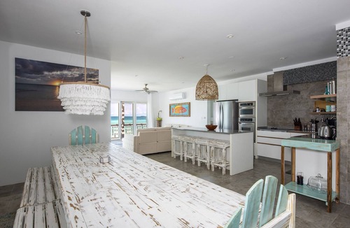 Governor's Harbour House | Private Villa Suspended Above Pink-Sand Caribbean Beach, Htd Pool and Hot Tub