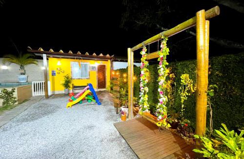 Unamar House | Recantos Pinheiros - Casa inteira, até 15 hóspedes - Piscina privativa, sinuca, ar condicionado e TVs nos 4 quartos - Condomínio Orla 500, lado praia - Unamar, Cabo Frio-RJ