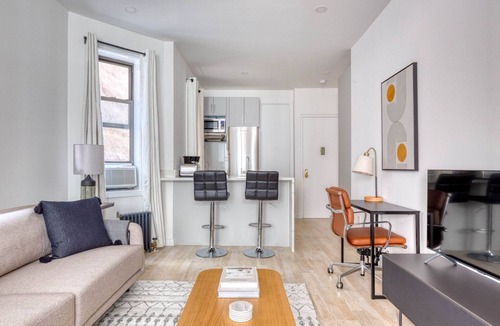 SoHo Apartment | Renovated SoHo 1BR w/W/D, nr Nolita, by Blueground
