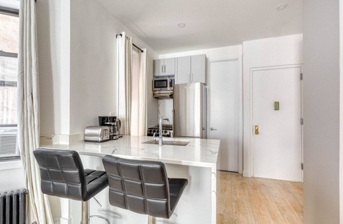 SoHo Apartment | Renovated SoHo 1BR w/W/D, nr Nolita, by Blueground