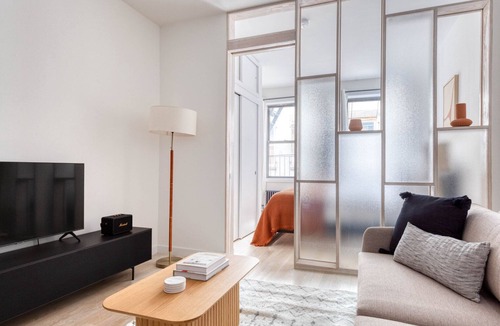 SoHo Apartment | Renovated SoHo 1BR w/W/D, nr Nolita, by Blueground