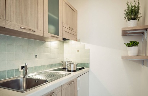 San Vigilio Apartment | Residence Corn - Standard Apartment 8 with Mountain View, Jacuzzi, Wi-Fi & Balcony