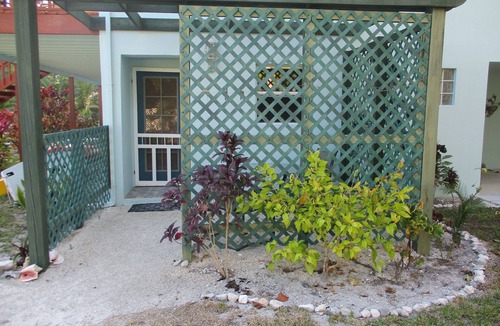 Great Exuma Apartment | Right on HOOPERS BAY BEACHFRONT our COMFORTABLE QUEEN BED STUDIO for 2