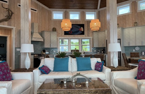 Hope Town House | RockPoint: Stunning waterfront villa with the most beautiful view on Elbow Cay