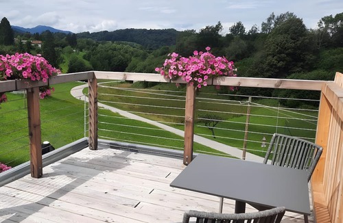 Valmorel Apartment | Room 3 - Gini: Mountain Retreat with Private Sauna and Wooden Interiors