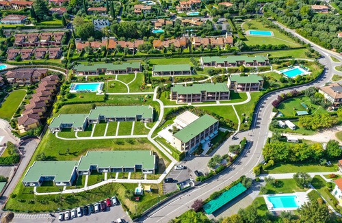 Moniga del Garda Apartment | Rosa dei Venti: 1 bedroom std, lake view apartment, 2 pools, central location
